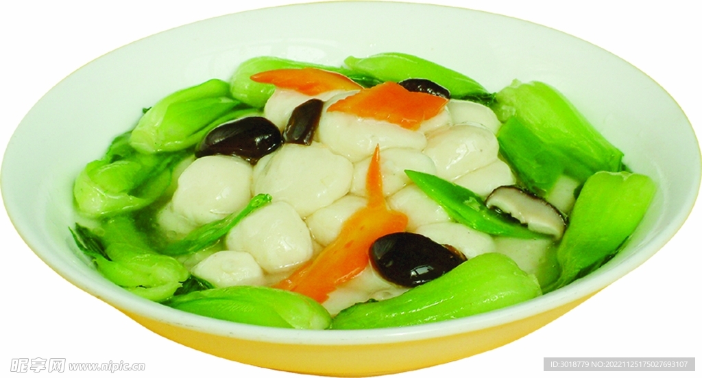 白汁什錦魚豆腐