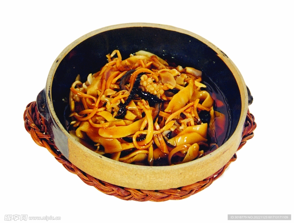 海味干筍缽