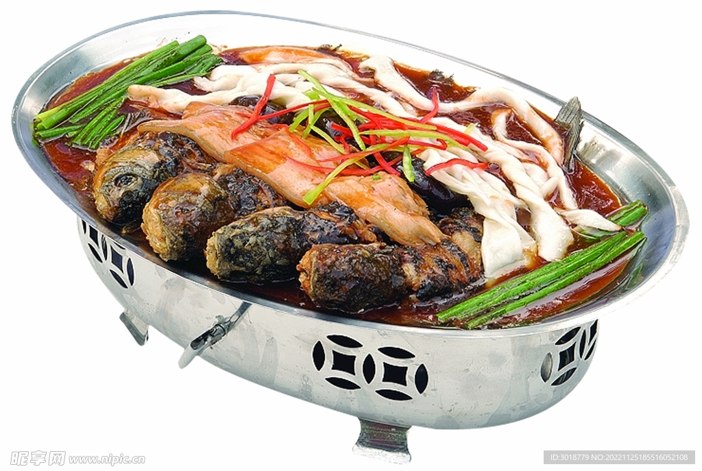 明爐香蔥鯽魚