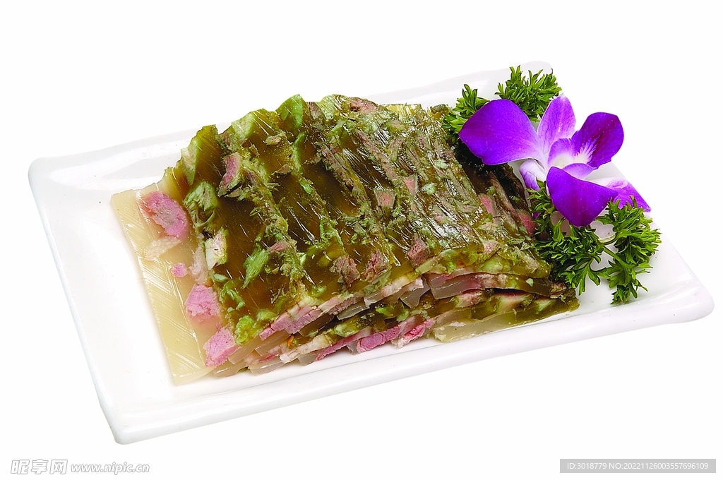 雙色蹄花凍