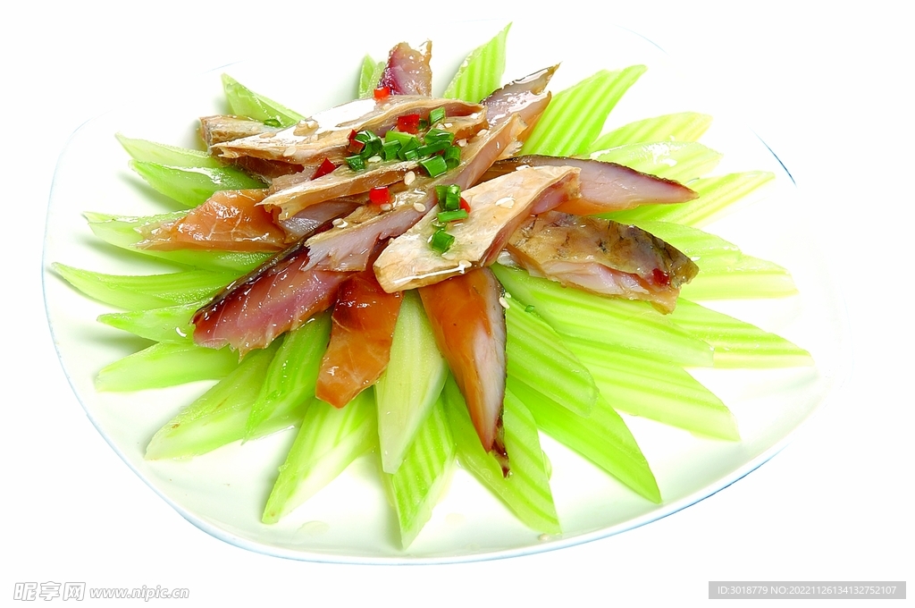 西芹熗醉魚