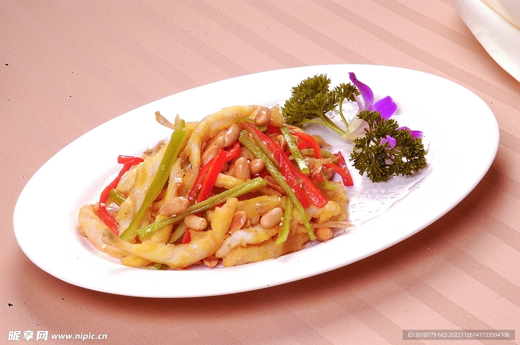銀魚炒花生