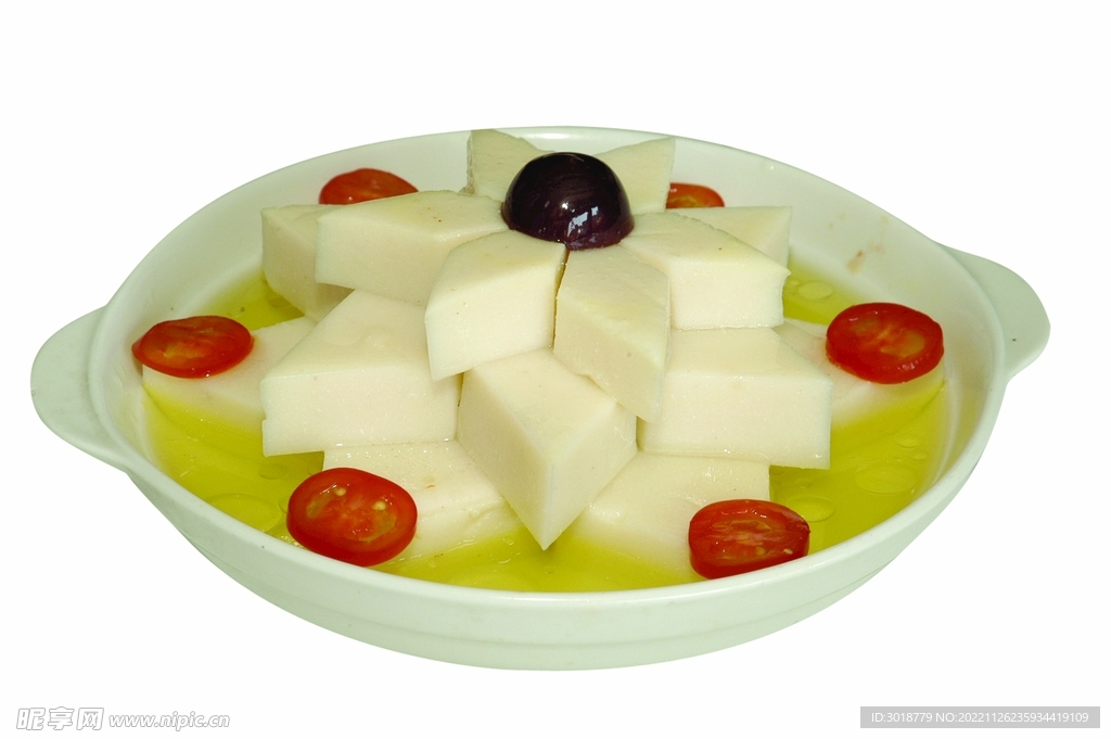 椰汁杏仁豆腐