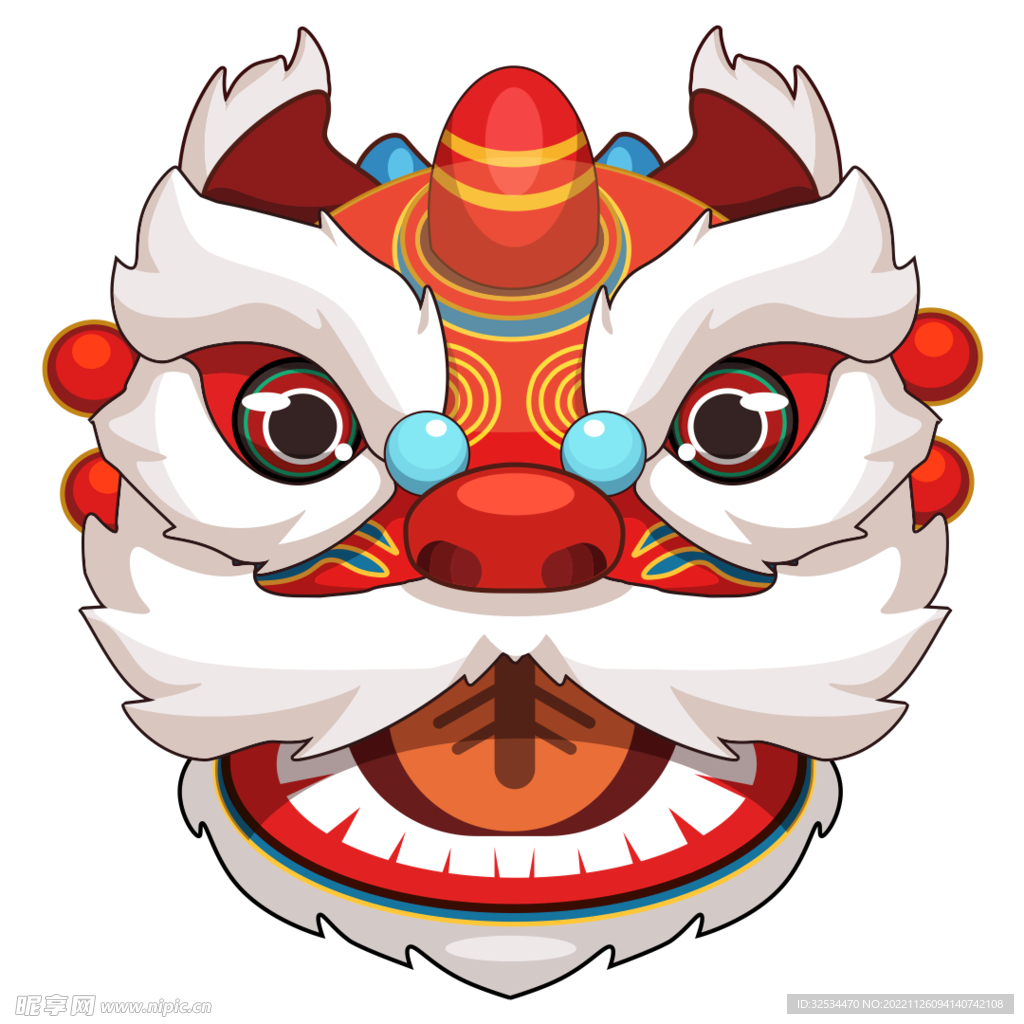 舞獅 獅子頭