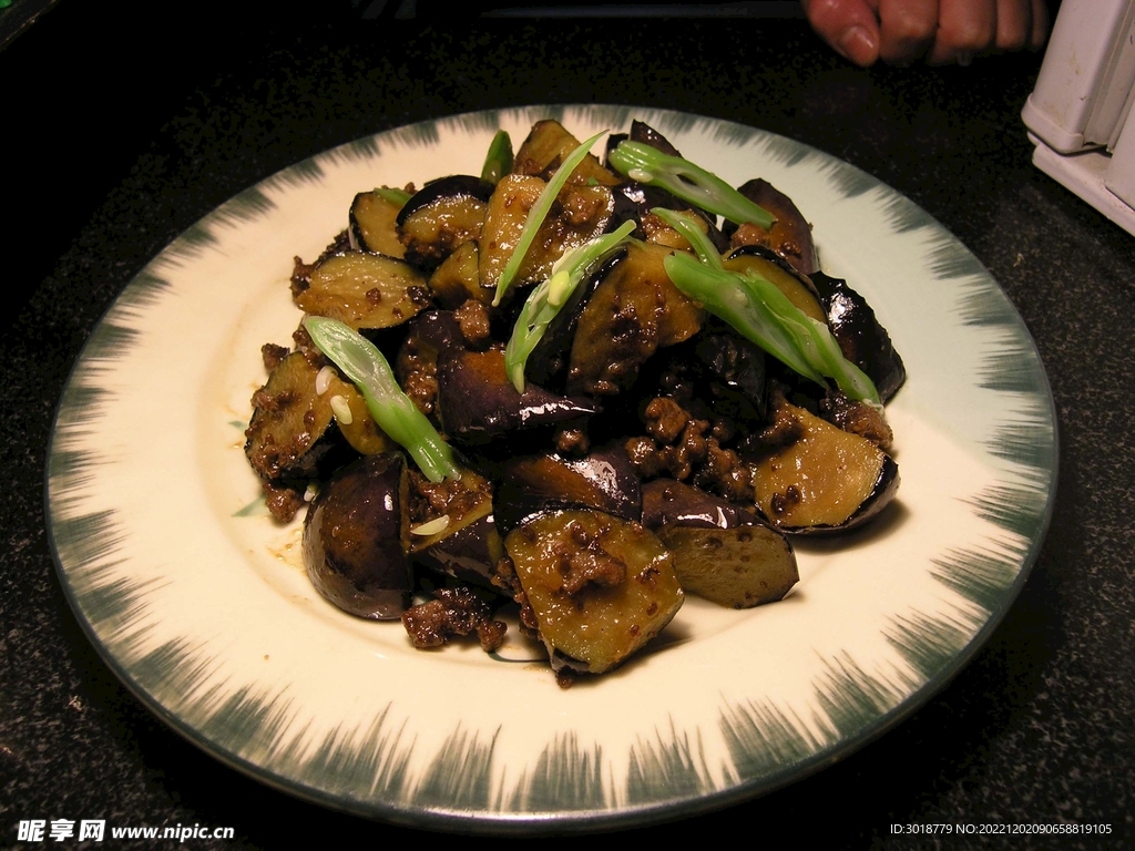 牛肉沫炒茄子