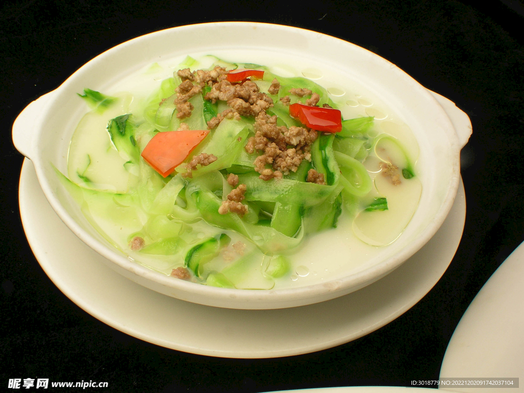 肉沫煮青瓜