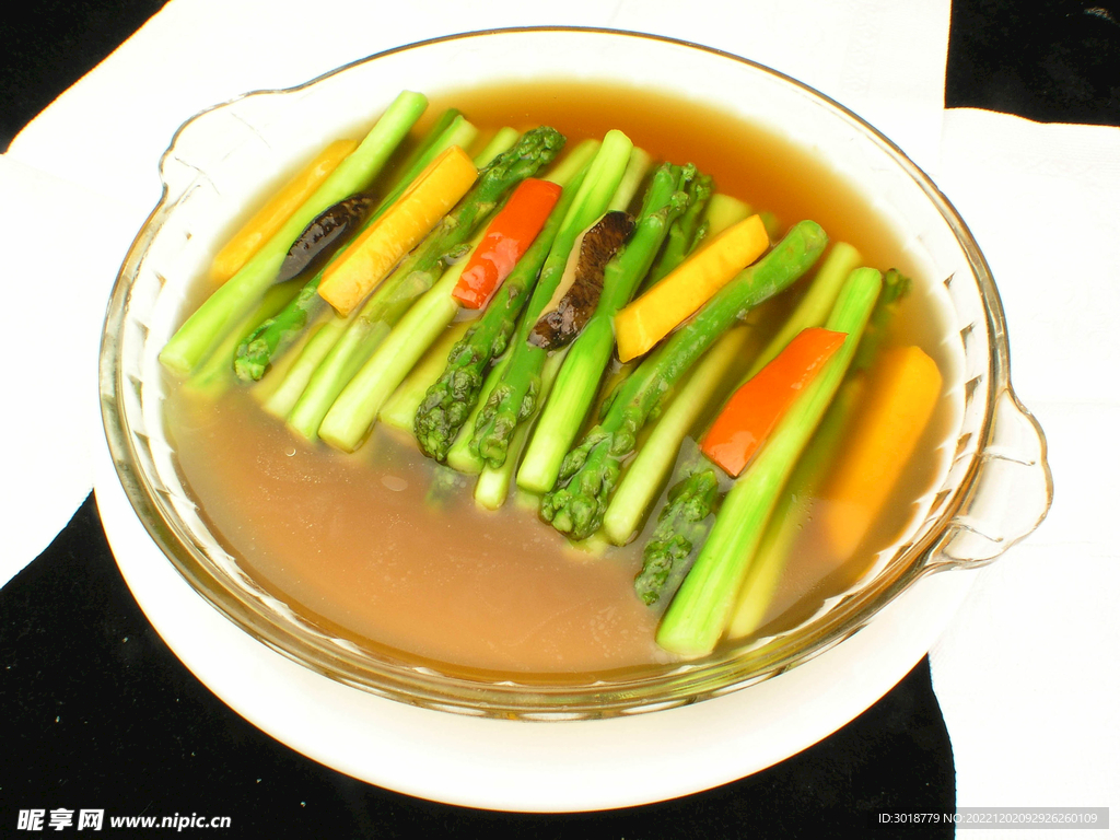 上湯露筍