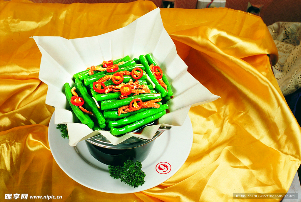紫鍋四季豆