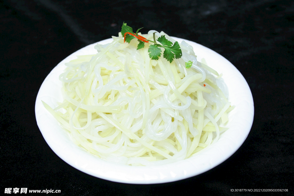 土豆絲拌粉條