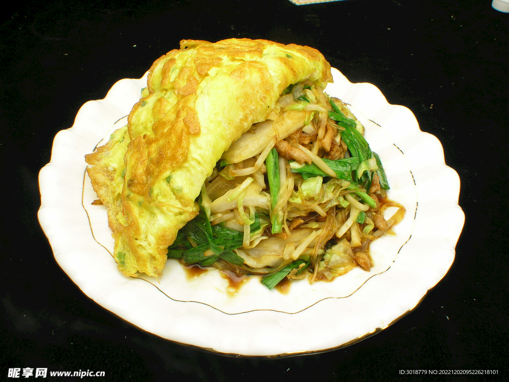 合菜蓋帽