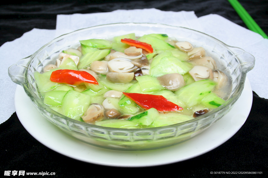 草菇青瓜