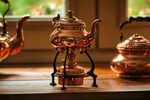 厨房铜茶壶 