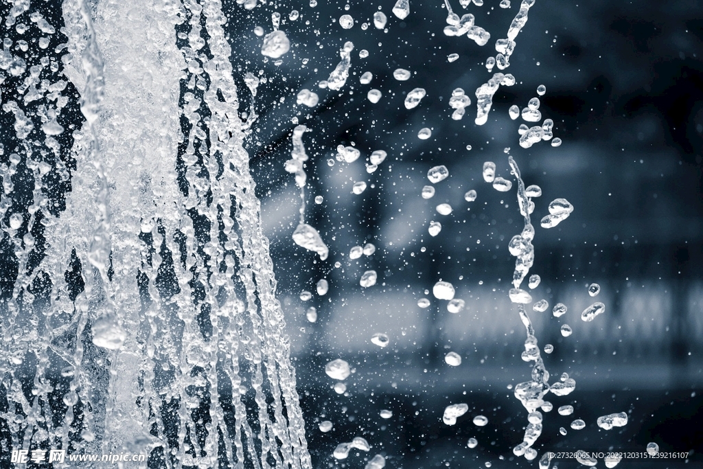 水背景 
