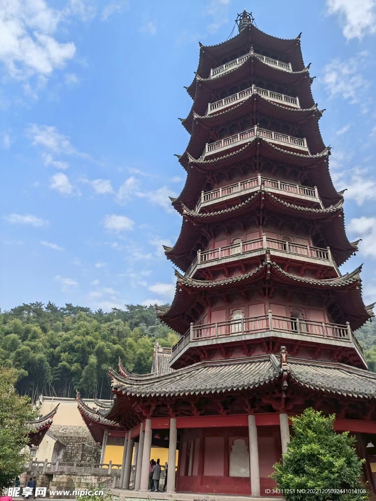 名勝古跡 阿育王寺