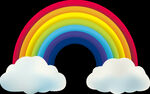 云朵和彩虹