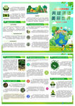 世界环境日三折页