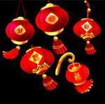 新年春节红灯笼元素
