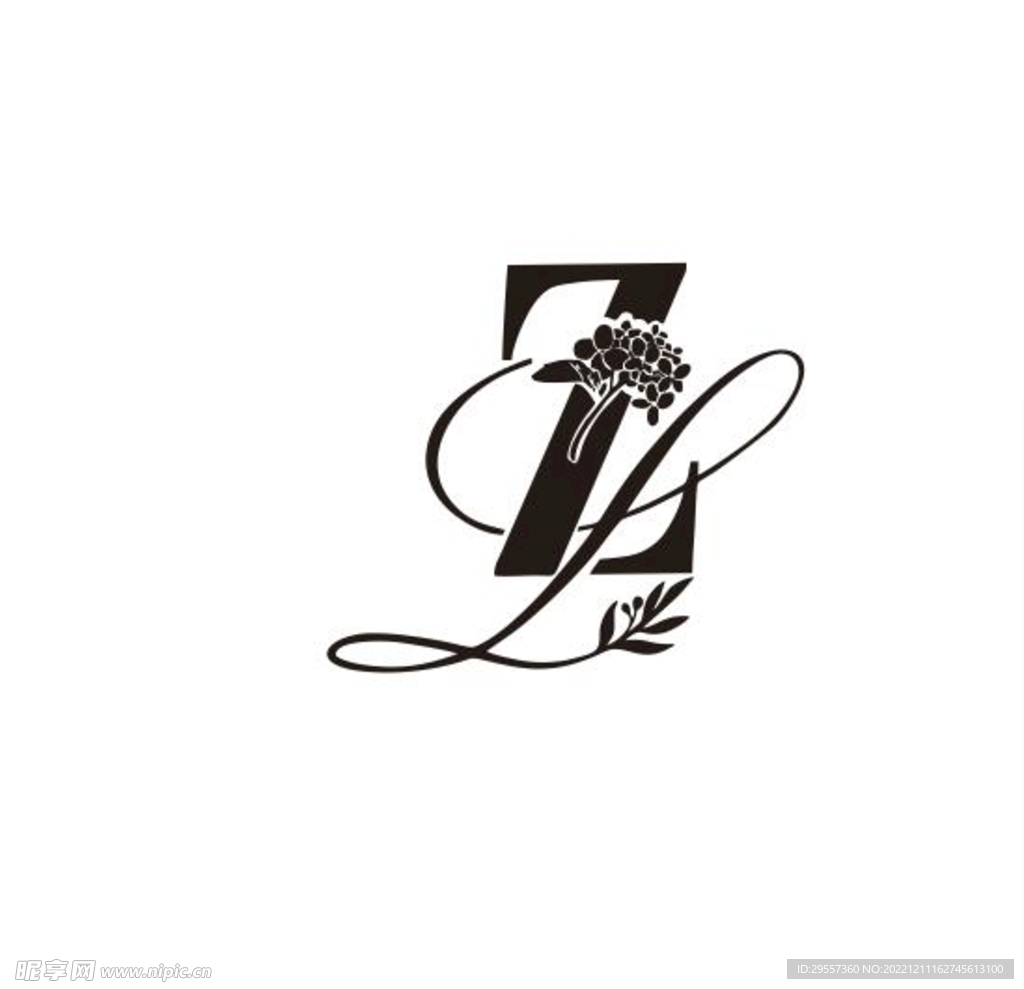 婚礼 字母logo