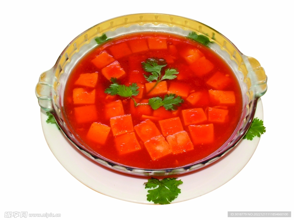 番茄豆腐