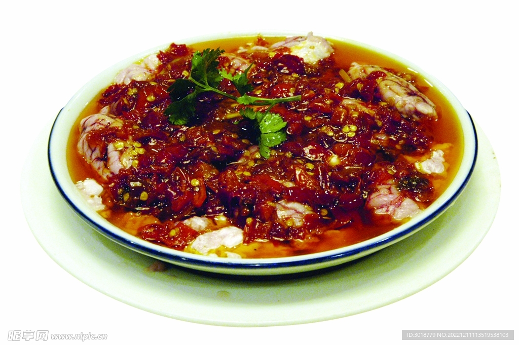剁椒蒸腦花