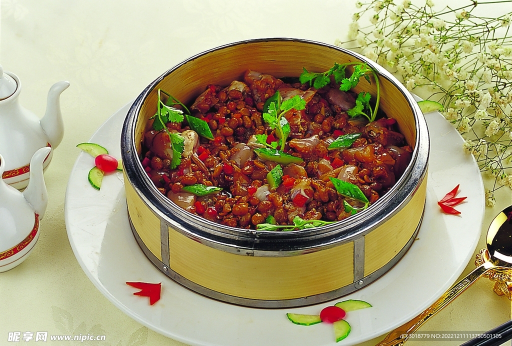 臘八豆蒸牛蛙