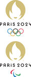 2024巴黎奥运会残奥会徽标