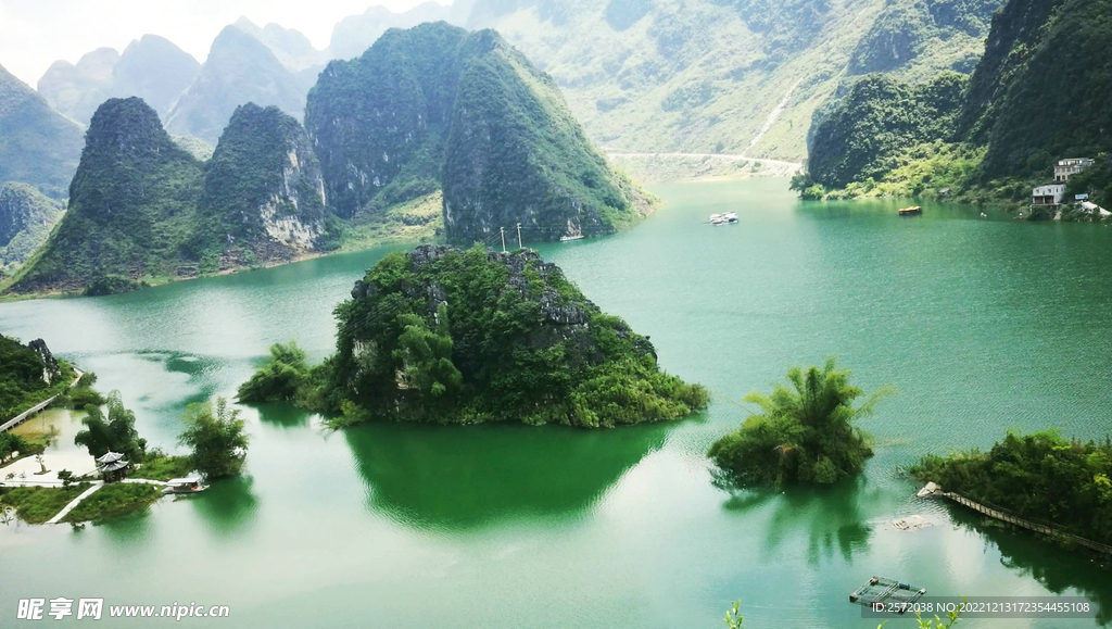 廣西凌云浩坤湖濕地