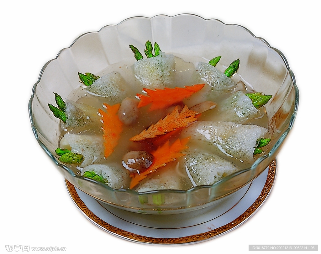 上湯竹笙蘆筍