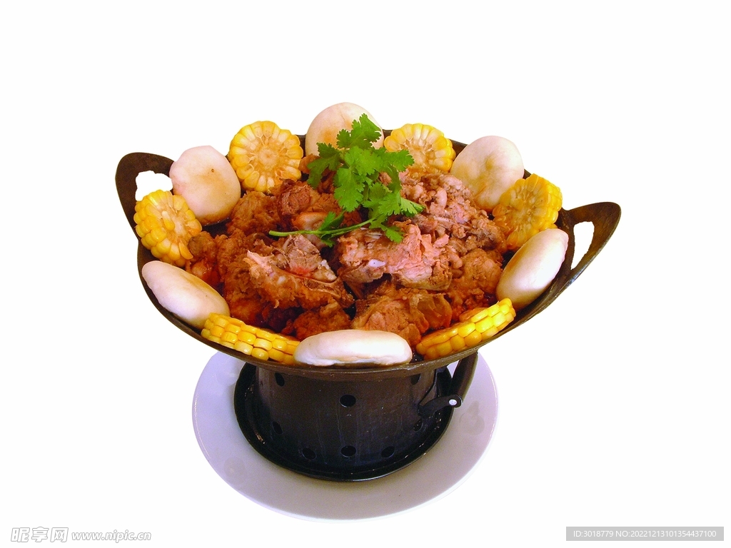香饃玉米燉腔骨
