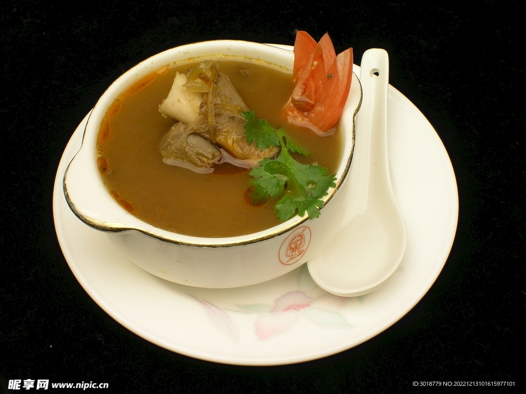 羊排骨湯