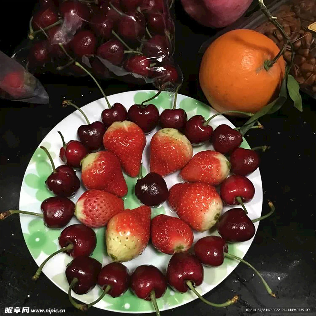 水果拼盤擺盤