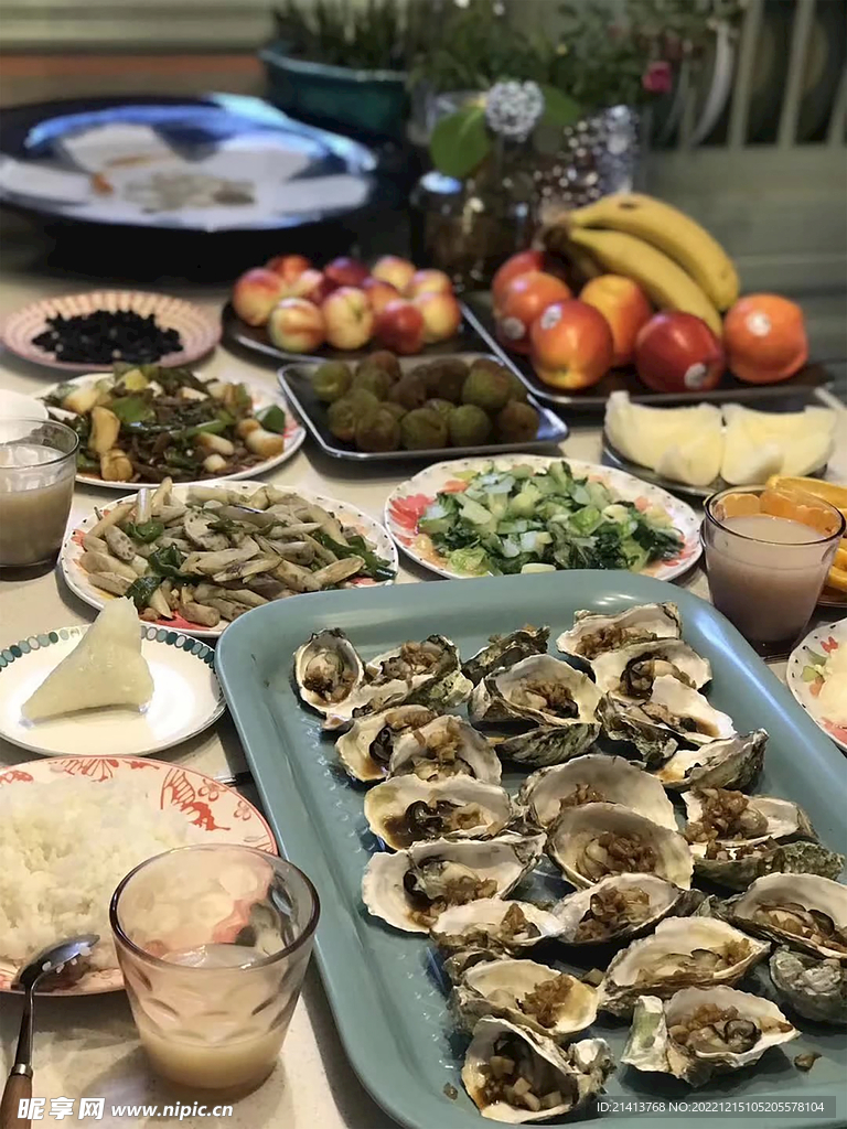 海鮮大餐美食