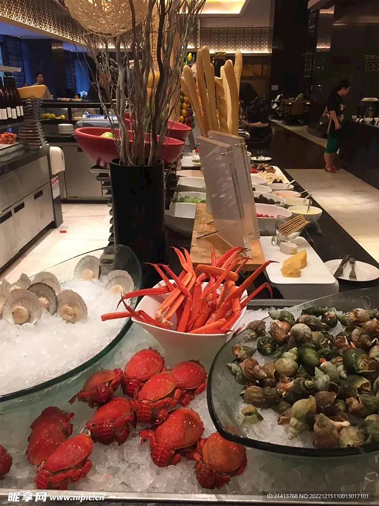 海鮮大餐美食 