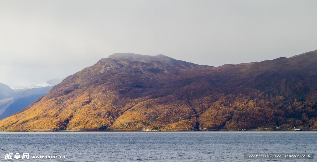 峽灣山水