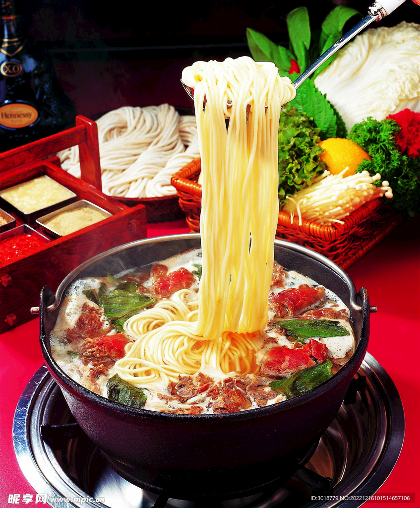 韓式牛肉火鍋面