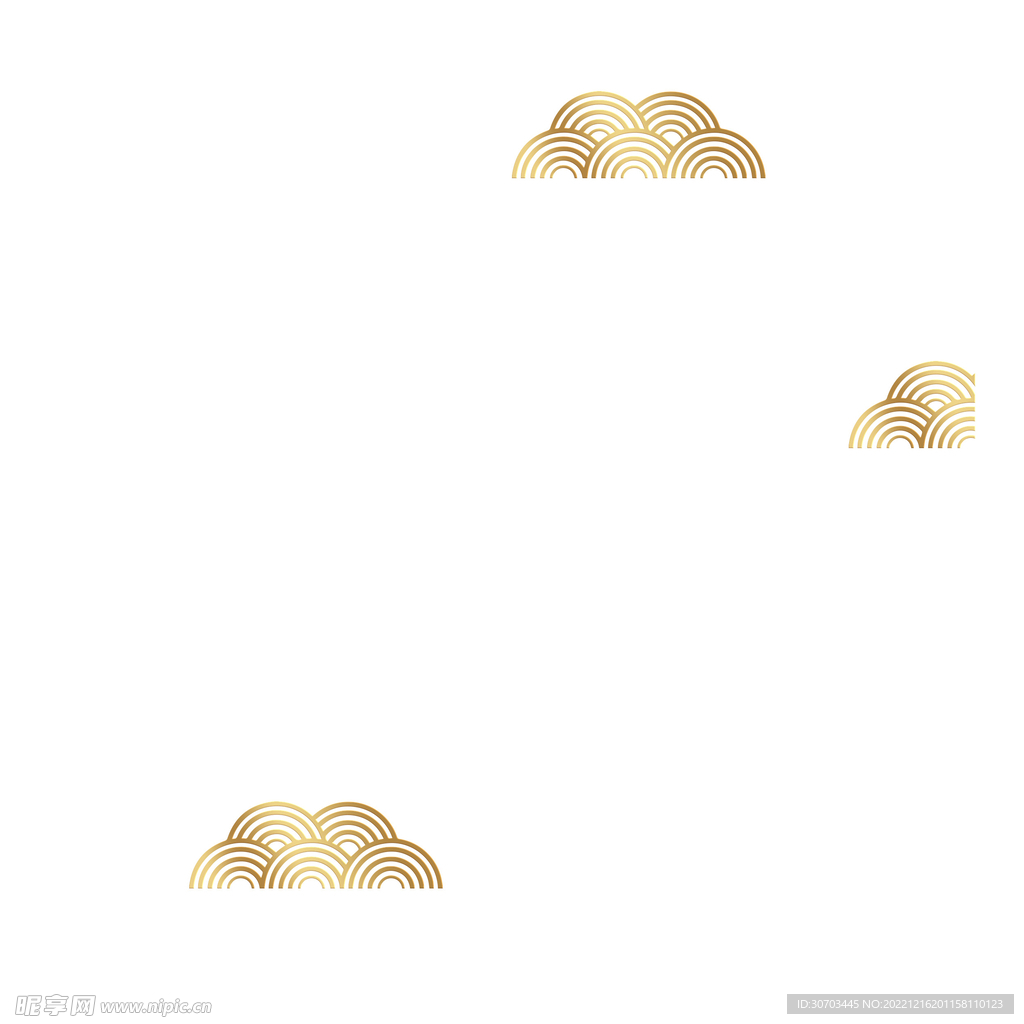 金色的山