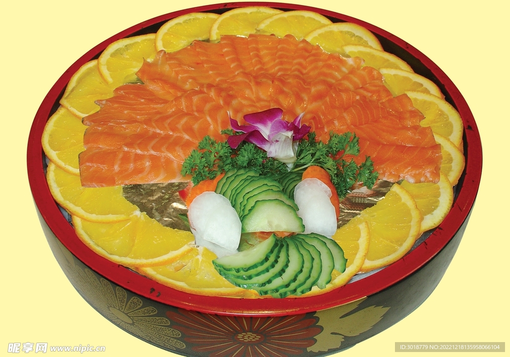 三紋魚刺身