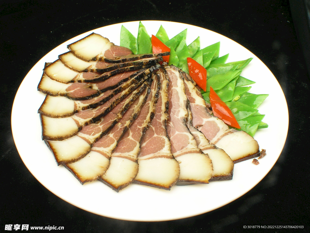 荷蘭豆臘肉
