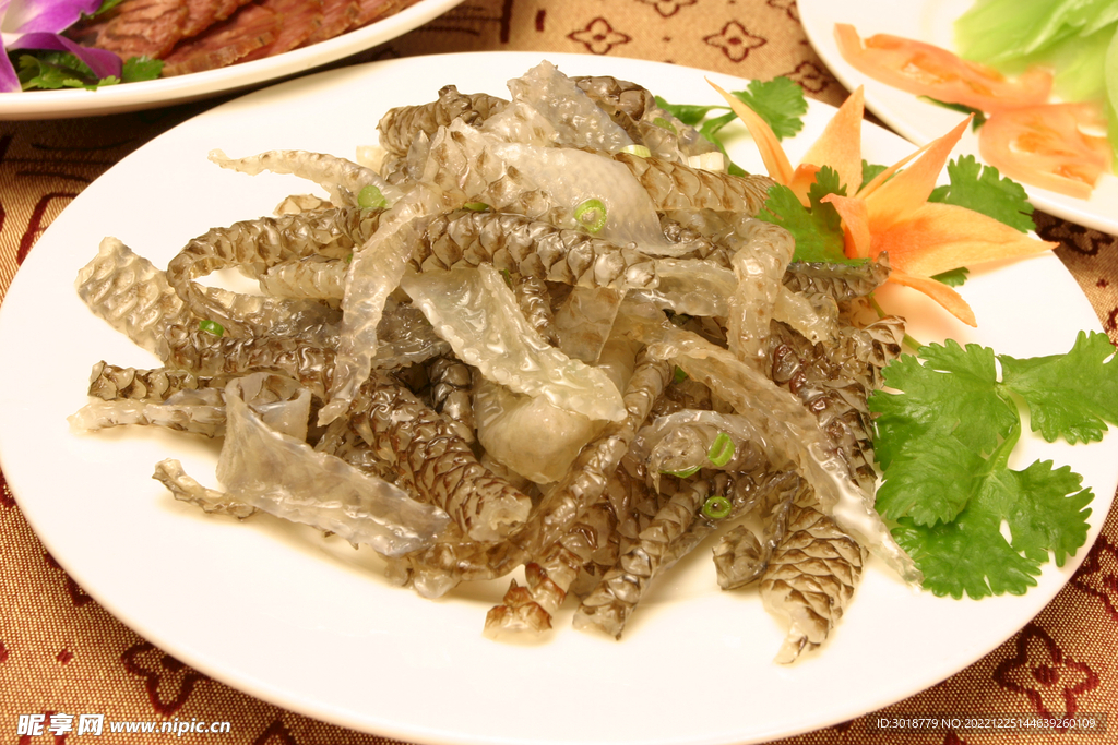 椒麻魚皮