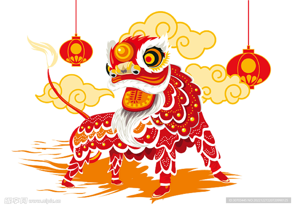 紅色的獅子