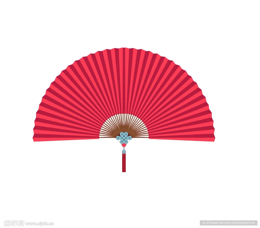 紅色扇子