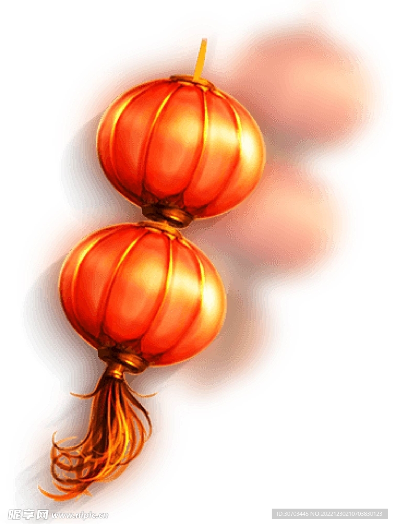 金黃色燈籠