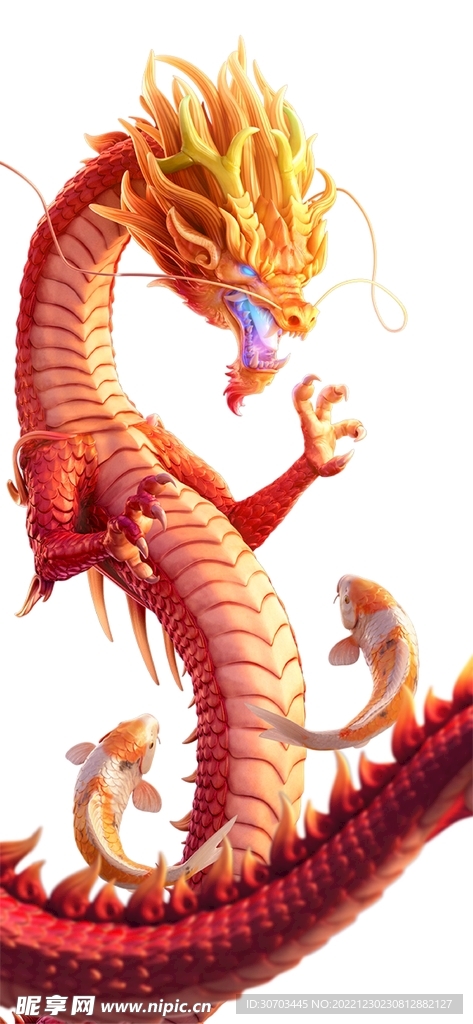 紅色的龍