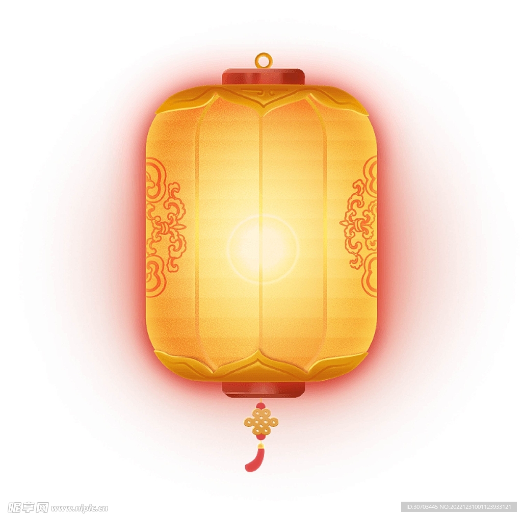金黃色燈籠
