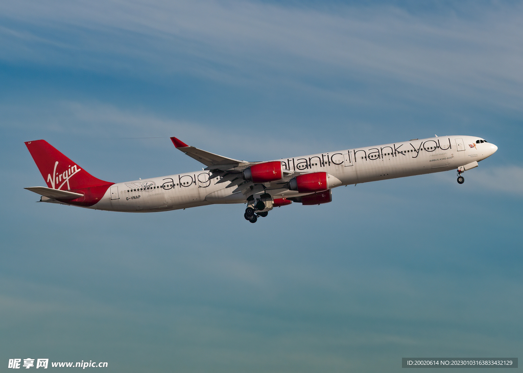 維珍航空A340