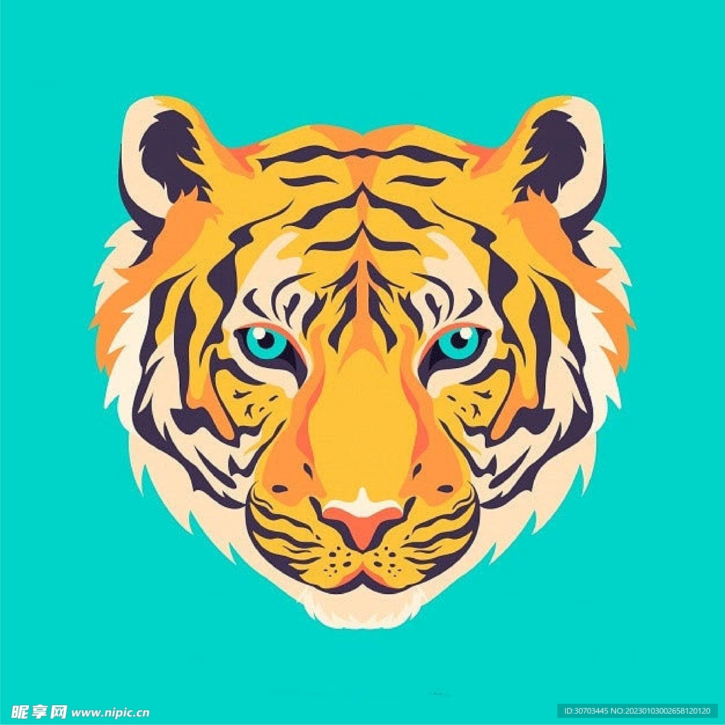 眼睛和虎