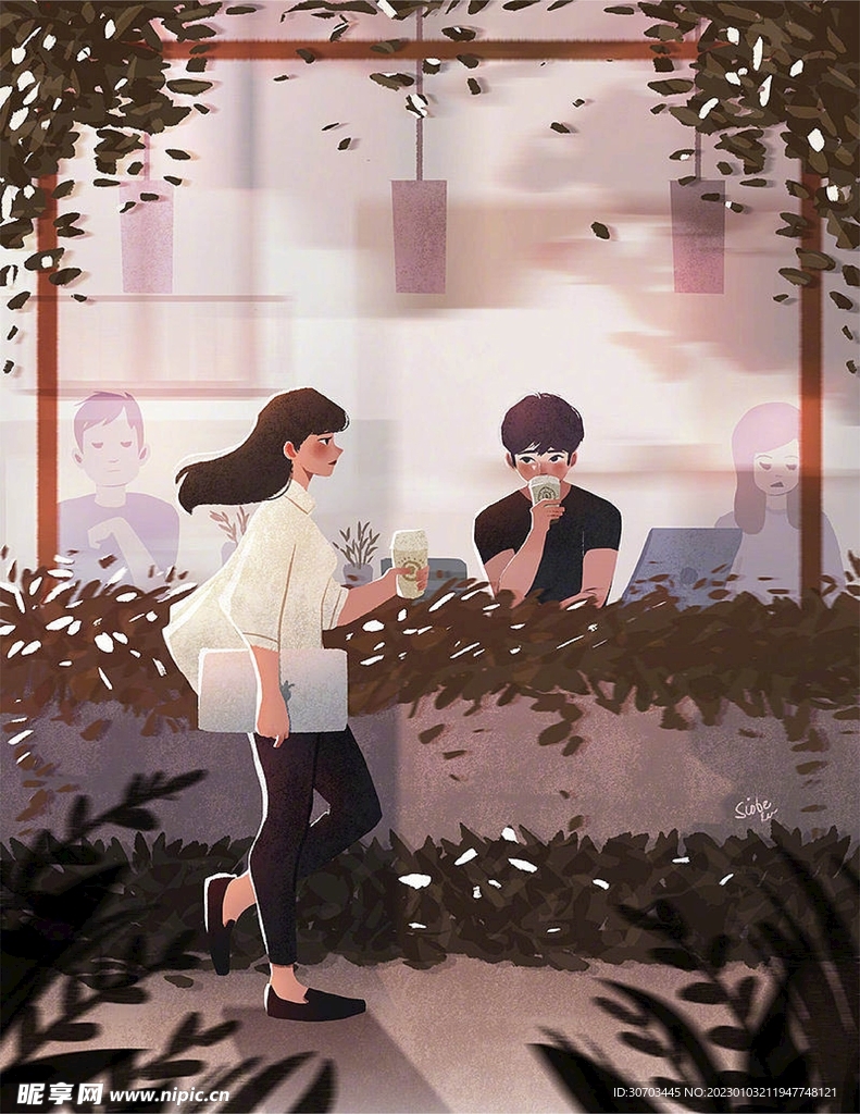 女孩和男孩