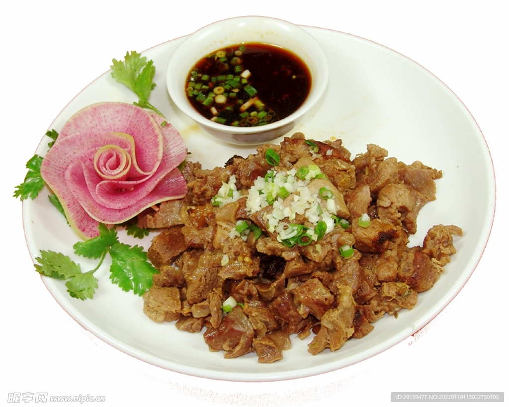 沾水羊肉
