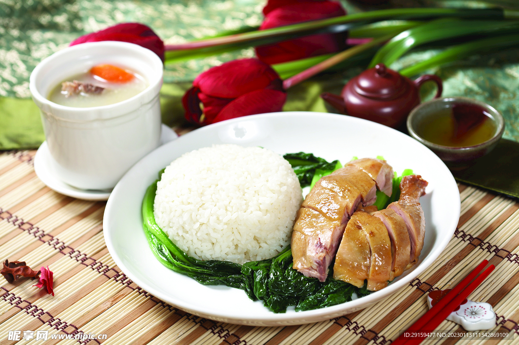 客家咸雞飯