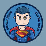 Q版 super man 插画